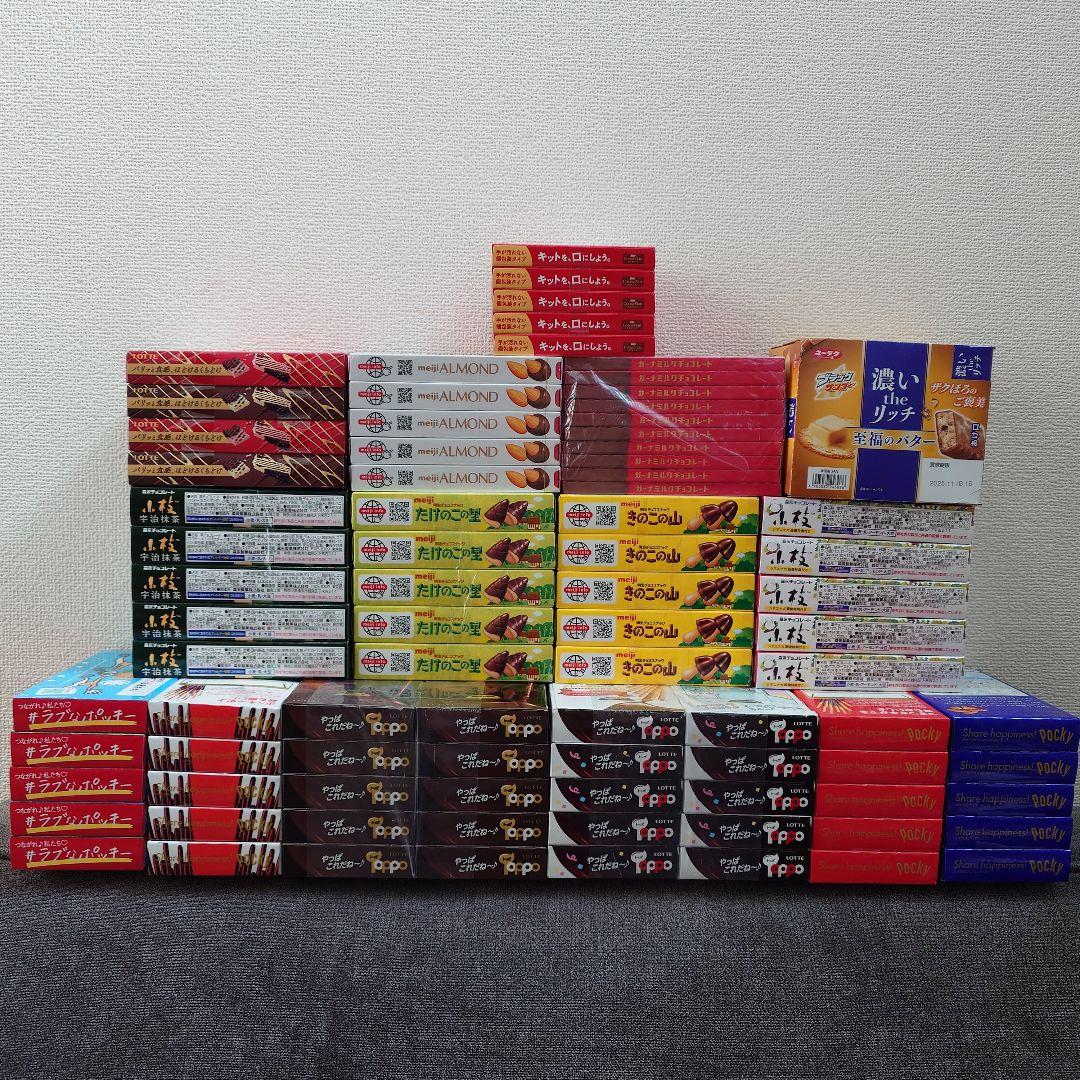 トッポ ・ポッキー・アーモンドチョコレート・小枝・他　チョコレート詰め合わせ　①