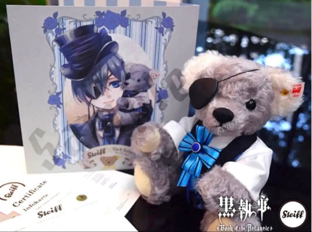 黒執事 Book of the Atlantic シュタイフ シエル　テディベア