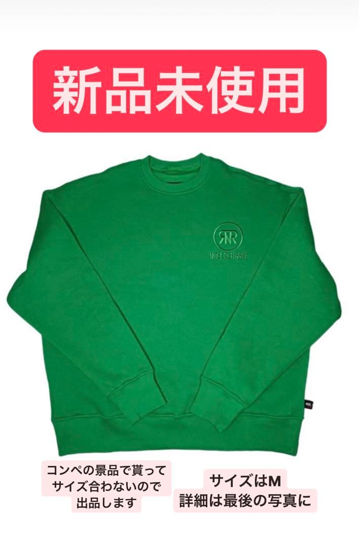 【未使用】NOEL REUSSIR★Warning Logo Sweat