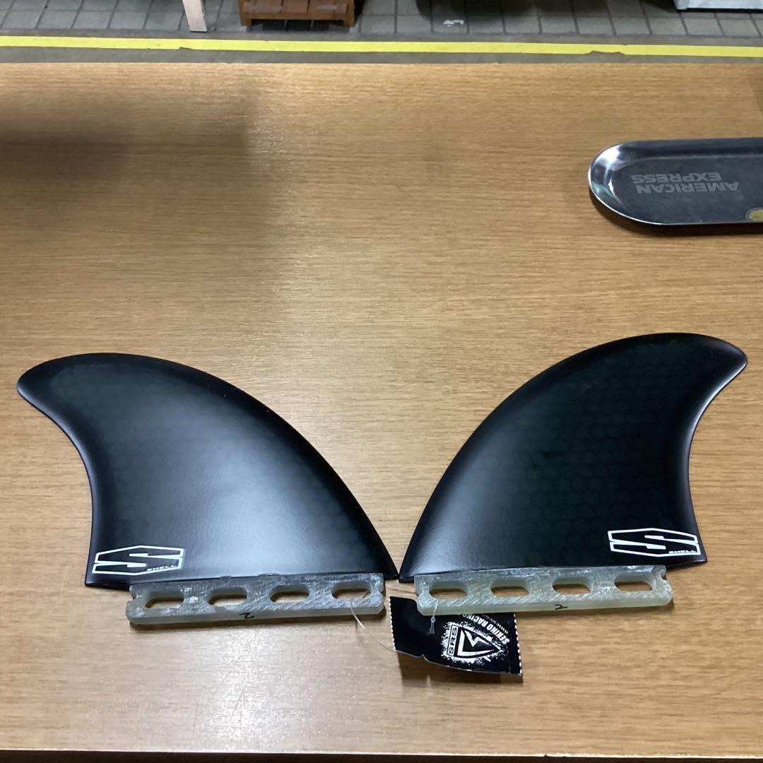 新品格安フューチャーツインハニカムフィン黒3セット