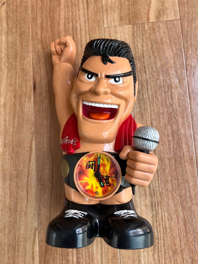 ‼️元気(現金)があれば何でもできる‼️燃える闘魂アントニオ猪木【生声】目覚まし時計