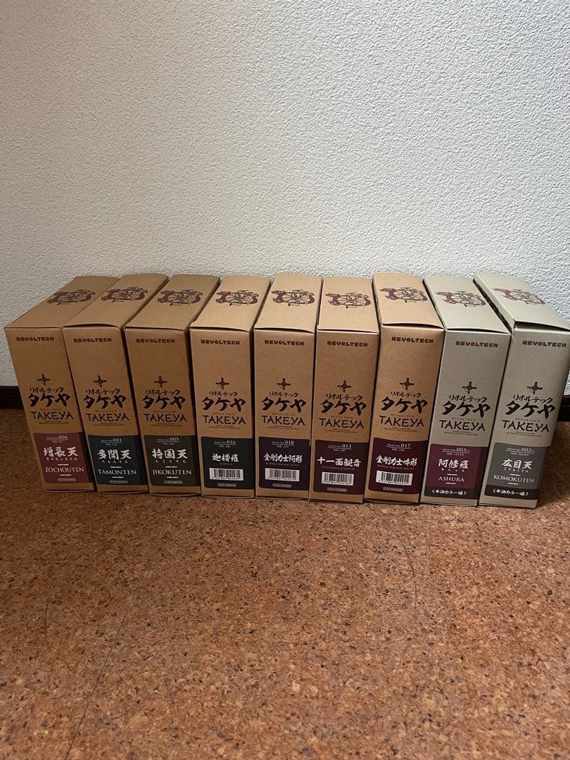 海洋堂TAKEYA 仏像コレクション 9体セット