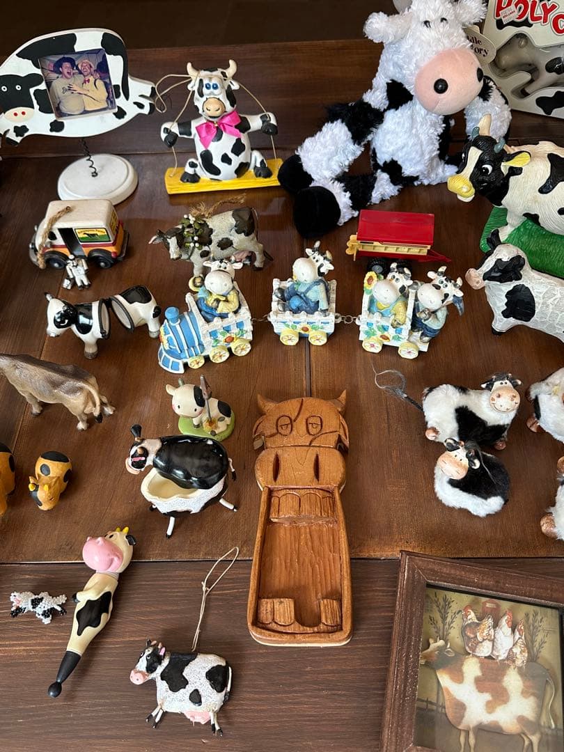 牛のミニチュアフィギュアセット