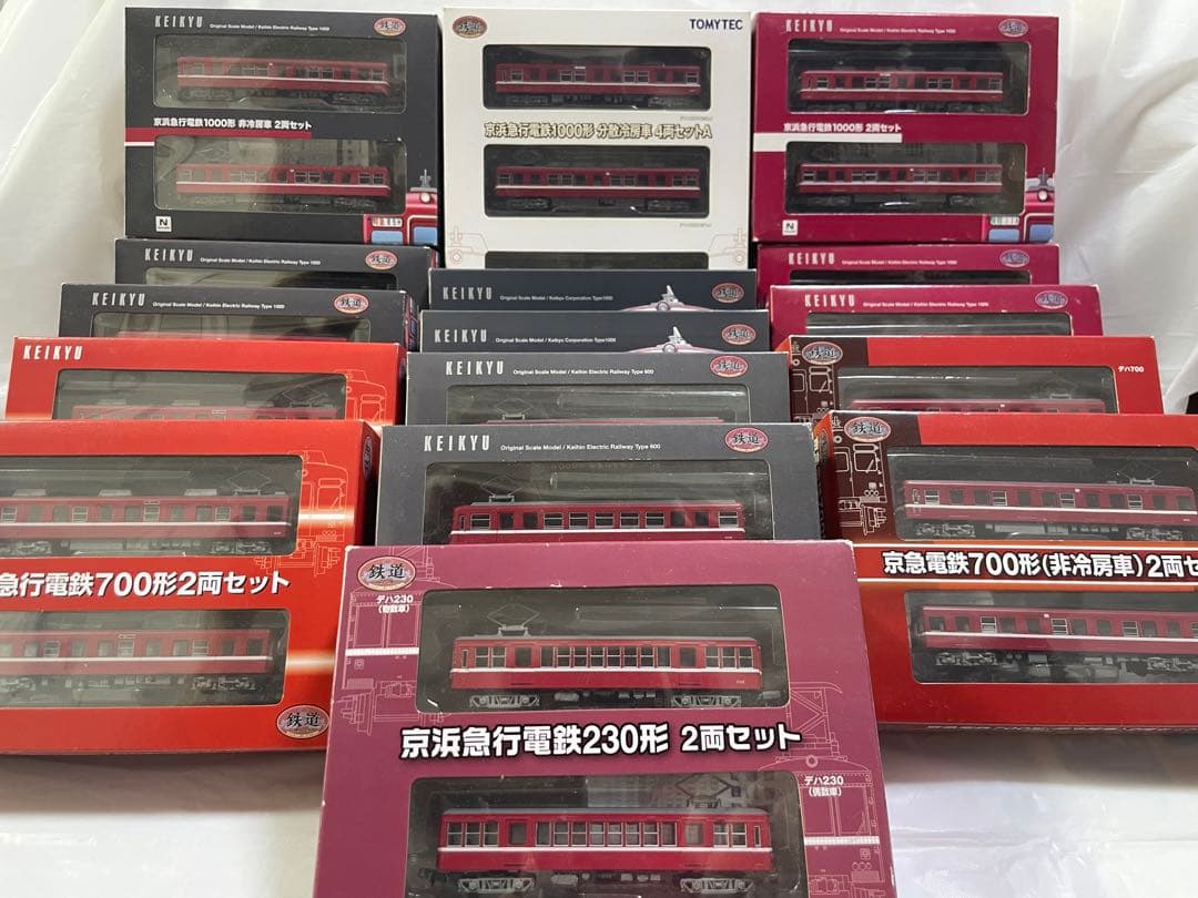 鉄道コレクション　京急百貨店限定品シリーズ16箱・34両セット