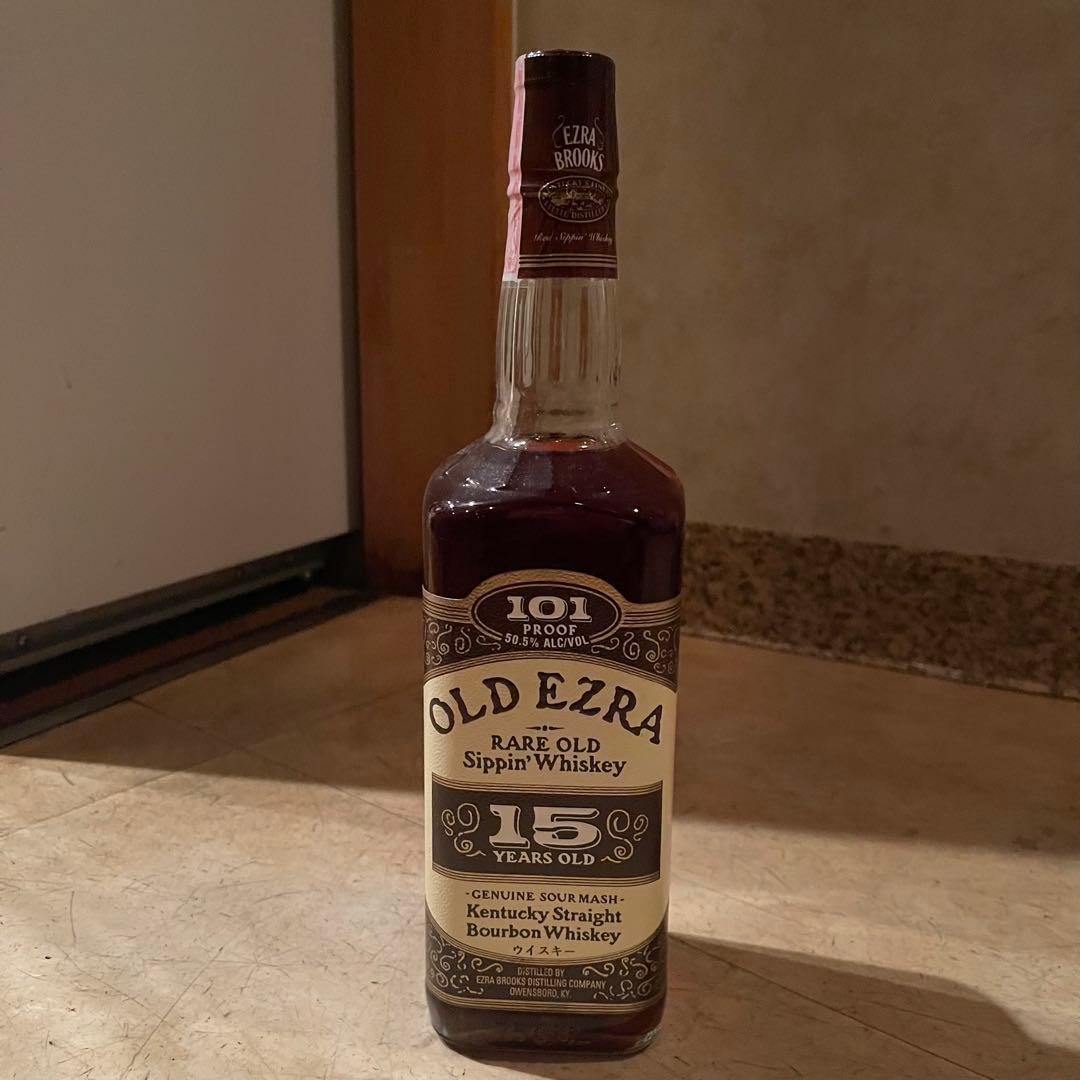 ウイスキー OLD EZRA 15 YEARS OLD Bourbon Whiskey
