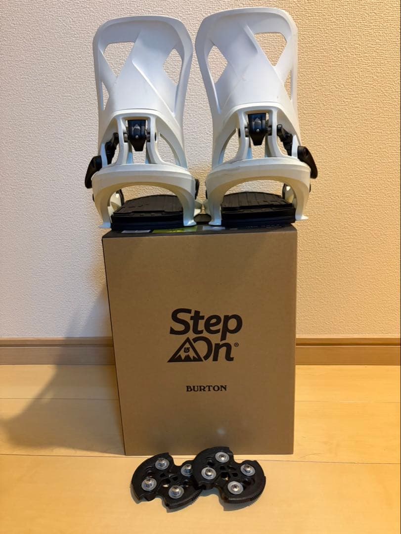 バートンステップオンブーツセット　スノーボードブーツ ブラック/ブルー