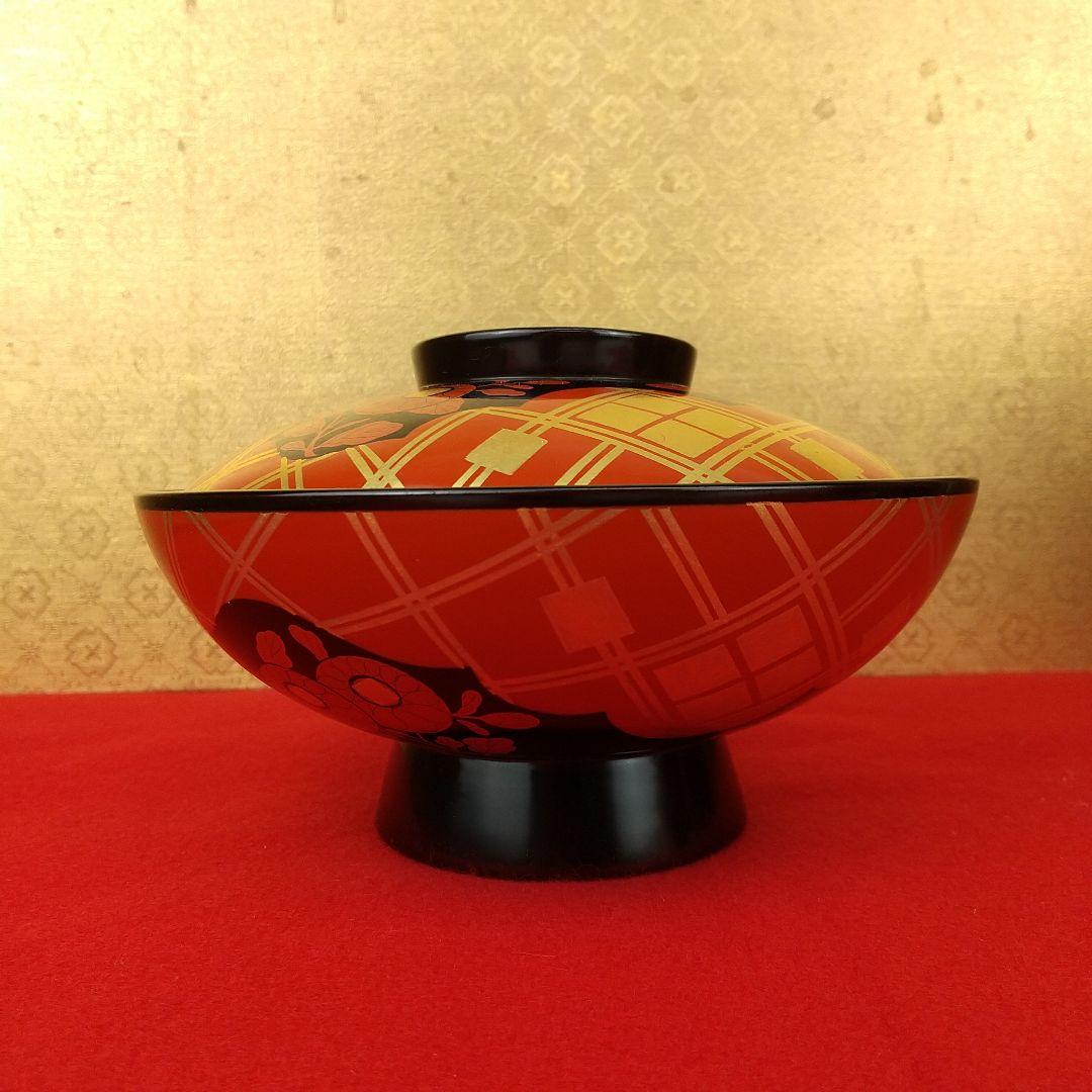 【お値下げしました！】輪島塗　秀衡蒔絵煮物椀　大向高州堂　10客