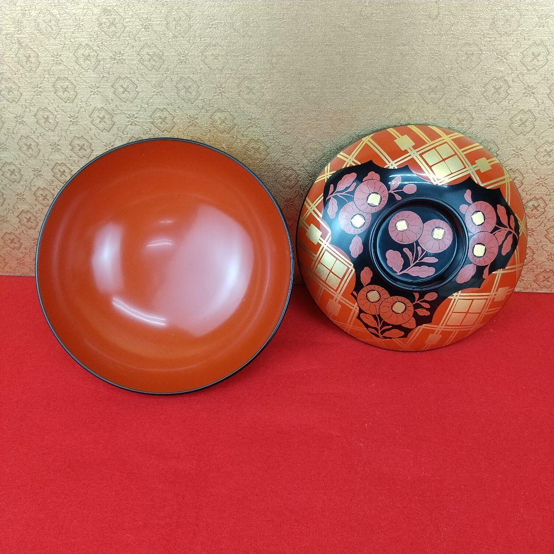 【お値下げしました！】輪島塗　秀衡蒔絵煮物椀　大向高州堂　10客