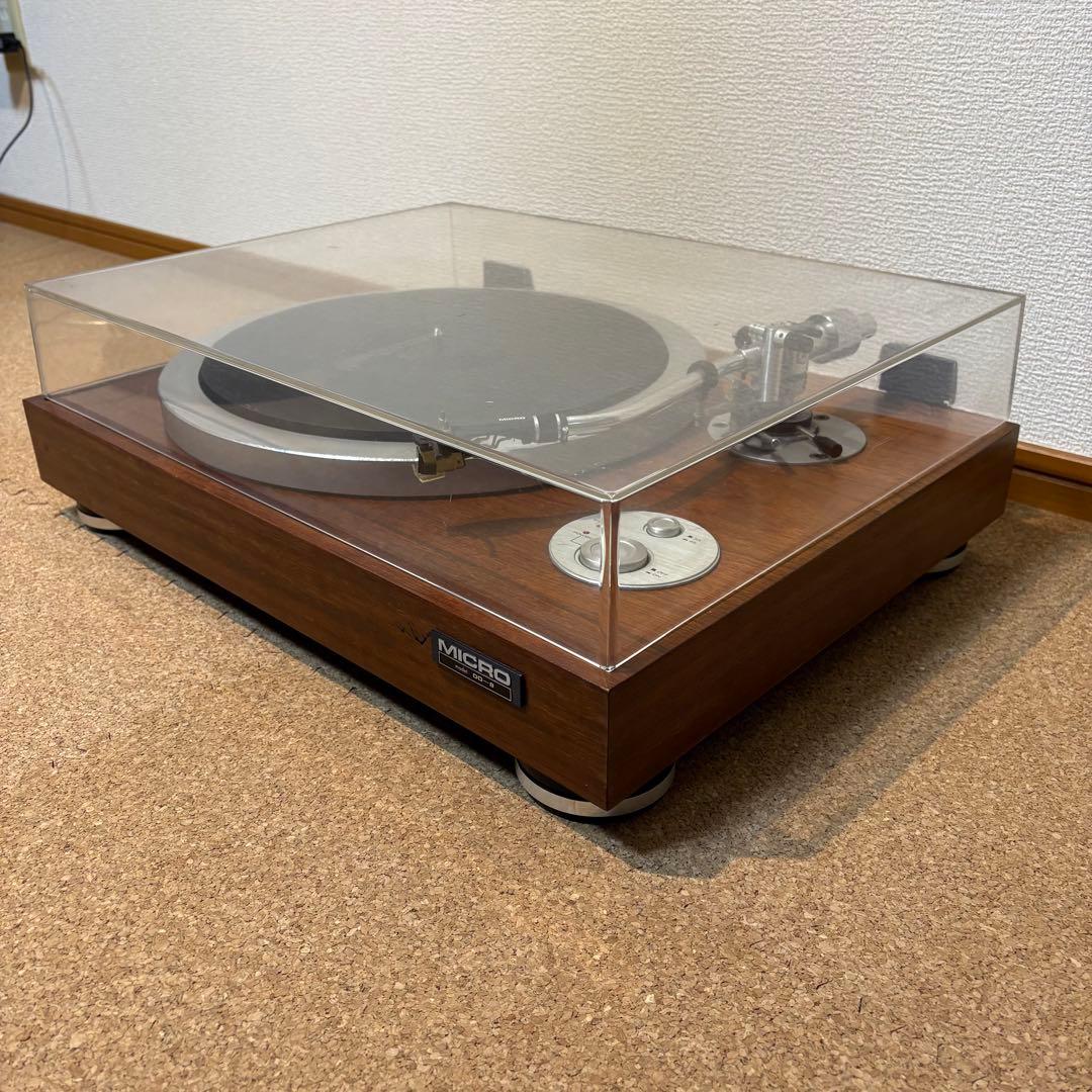 【現状品】MICRO DD-8 ターンテーブル マイクロ 通電再生OK！