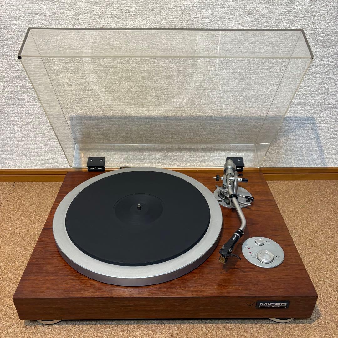 【現状品】MICRO DD-8 ターンテーブル マイクロ 通電再生OK！