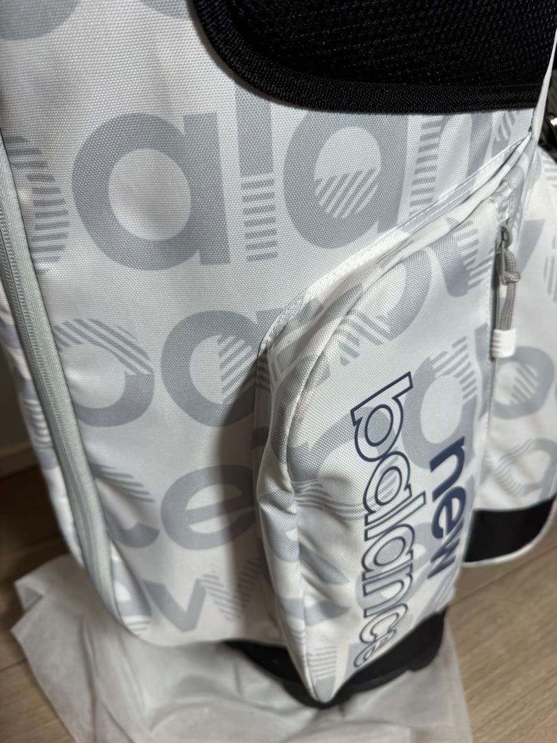 new balance ゴルフバッグ ホワイト