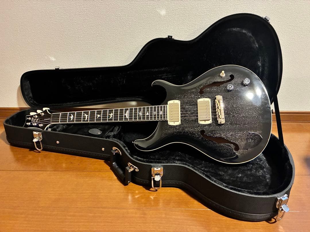 【ほぼ新品】PRS SE Hollowbody 専用HC＋ギグバッグ付 送料込