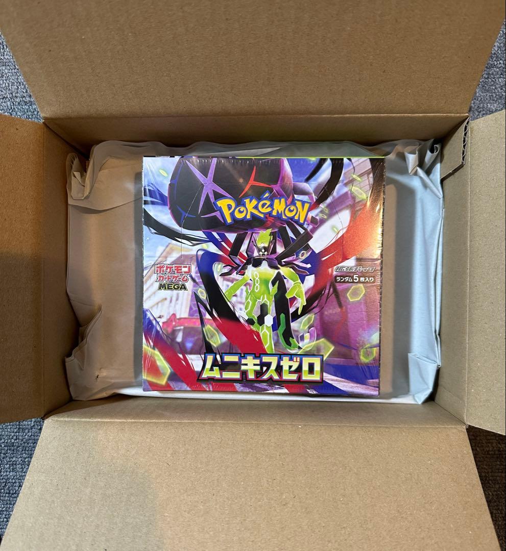 ポケモンカードゲーム　ムニキスゼロ BOX シュリンク付き　ポケセン産