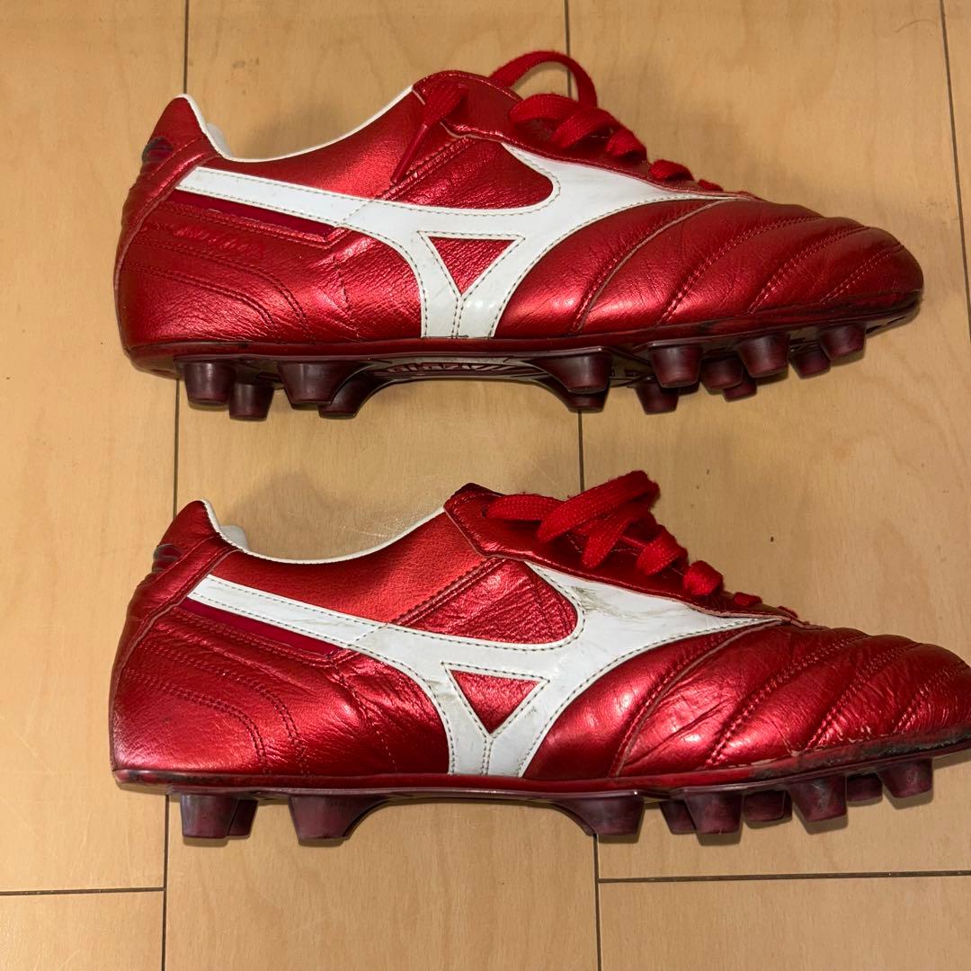 ミズノ　モレリア2 レッド/赤