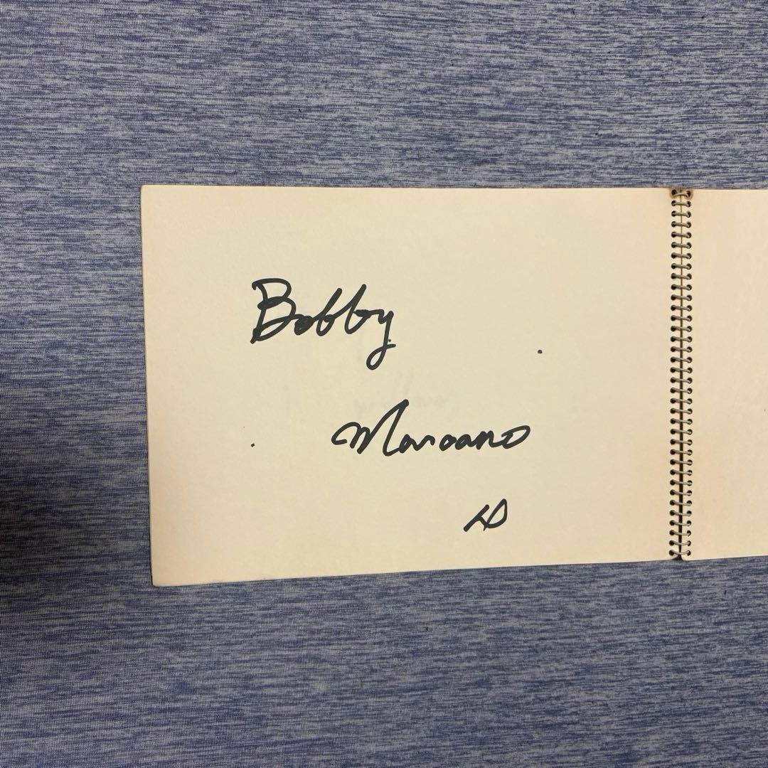 1975年　阪急ブレーブス　選手　直筆サイン　色紙