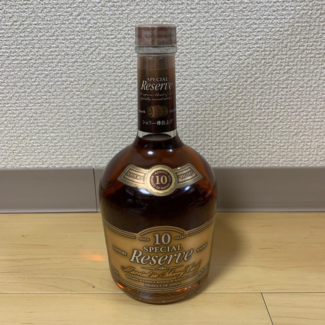サントリー　スペシャルリザーブ　ウイスキー 10年シェリー樽仕上げ