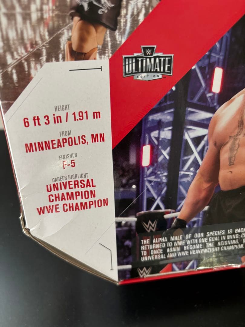 Matte WWE Elite Ultimate Brock Lesnar 新品