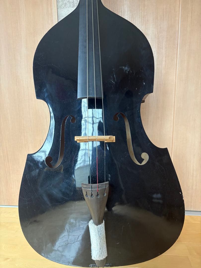 hallstattウッドベース　コントラバス　黒　中古　ロカビリー
