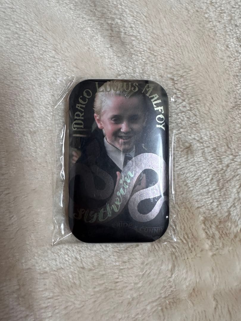 ドラコ・マルフォイ スクエア缶バッジ ハリーポッター