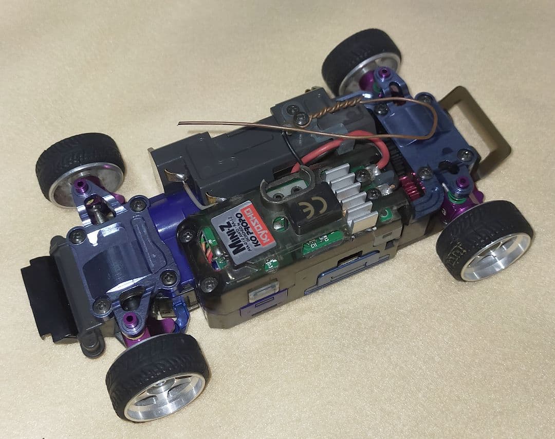 京商 ミニッツ MA-010 AWD RA-12 シャーシ カスタム品 動作品