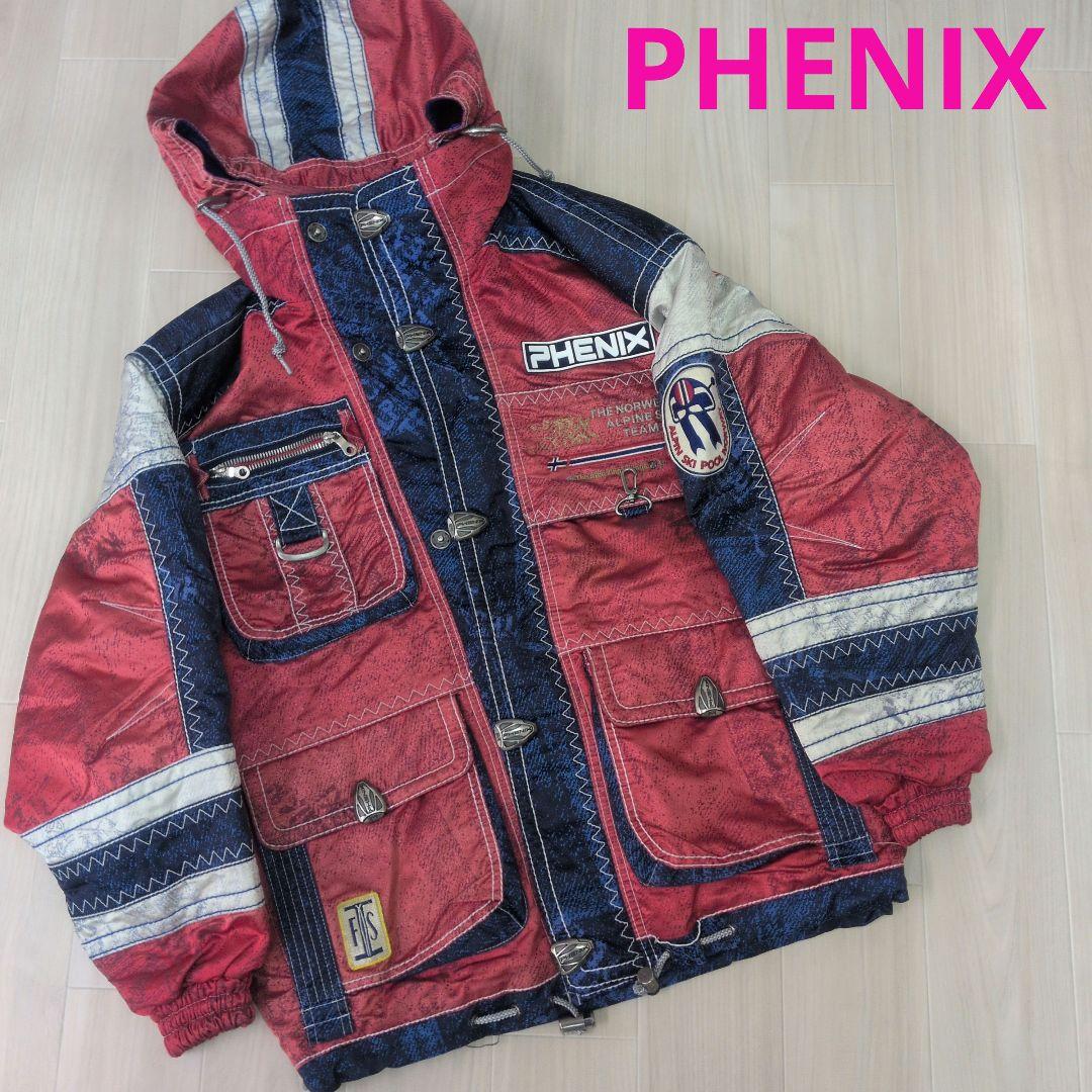 希少90s PHENIX スキージャケット M ビンテージ レトロ ストリート