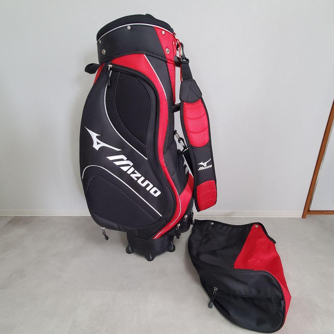 【未使用級】ミズノ ゴルフ　キャディバック 口径9型 初心者にも
