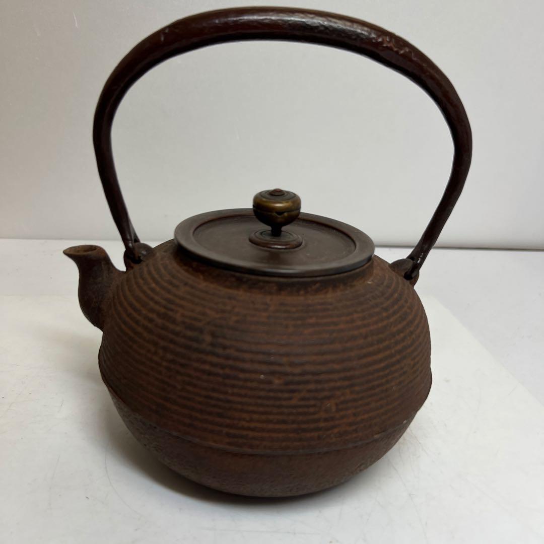 専用　辰敏作　鉄瓶　共箱　1376g 東さ8-0126③