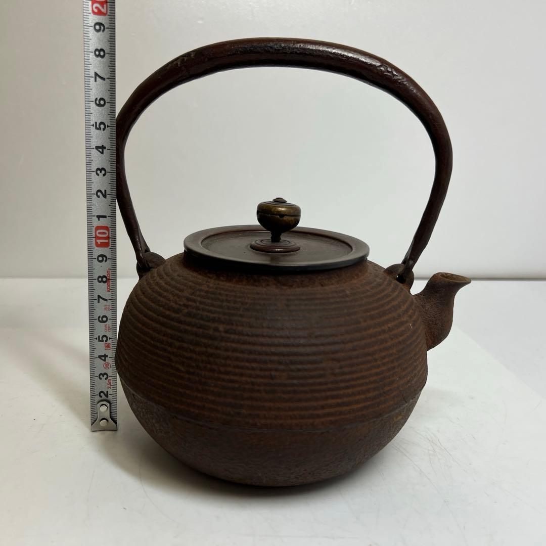 専用　辰敏作　鉄瓶　共箱　1376g 東さ8-0126③