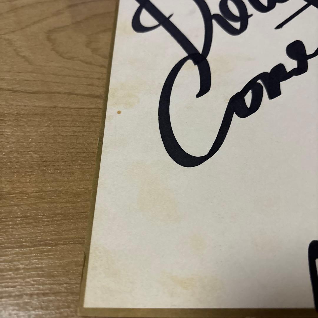 ドリカム　直筆サイン　貴重