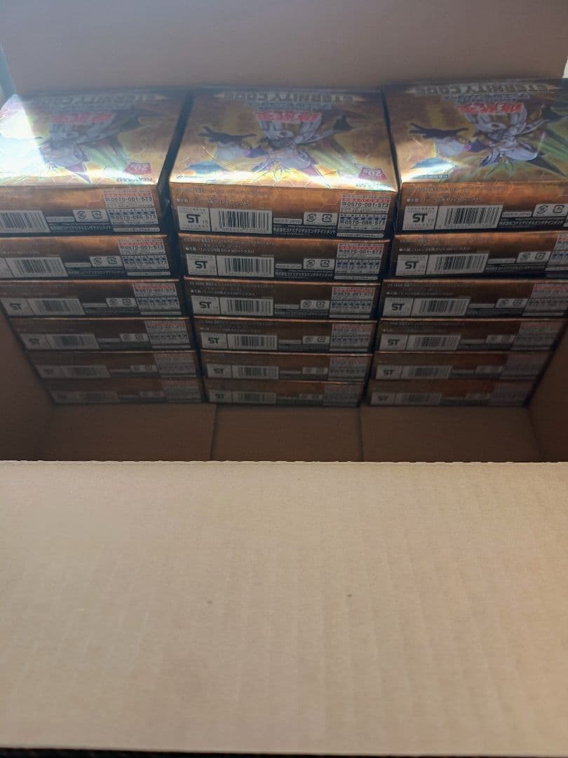 18個 遊戯王 エターニティコード 日版 BOX 未開封 シュリンク付き