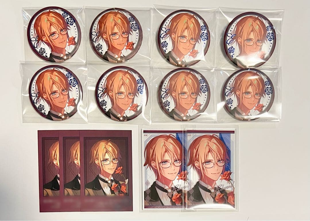 オトメイトマーケット オトマ 缶バッジ フォトカ ミストニアの翅望 エドワード