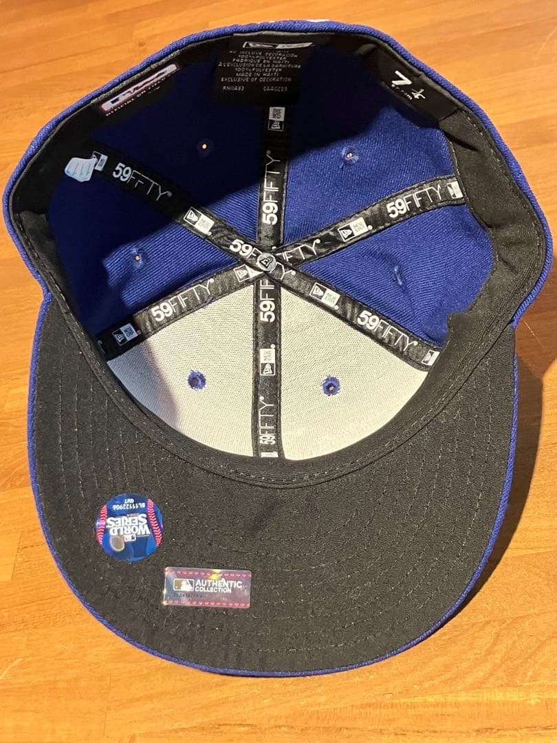 ロサンゼルス限定　2024ドジャース ワールドシリーズ優勝記念キャップ7 1/4