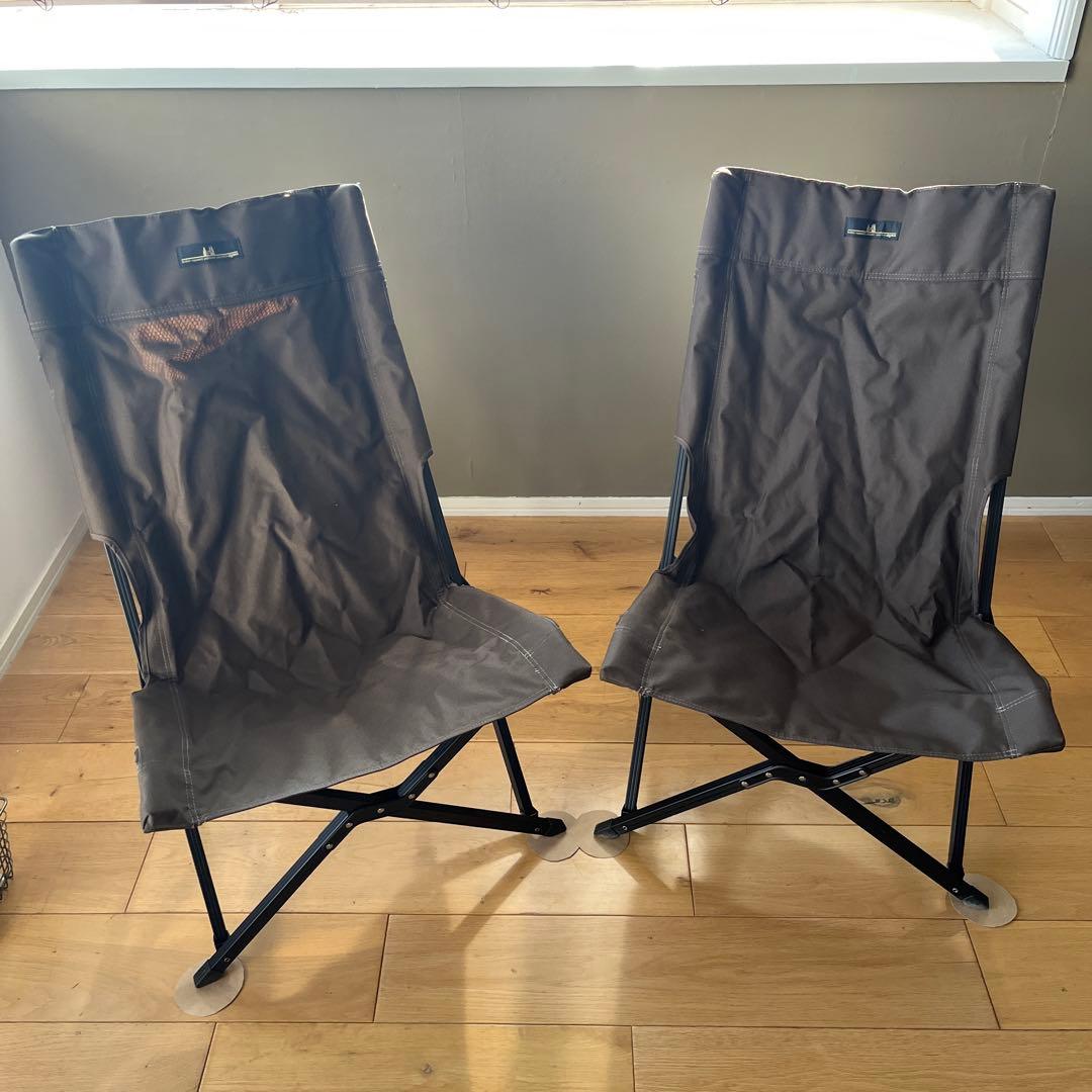 Ogawa ローチェアII ブラウン 2脚セット