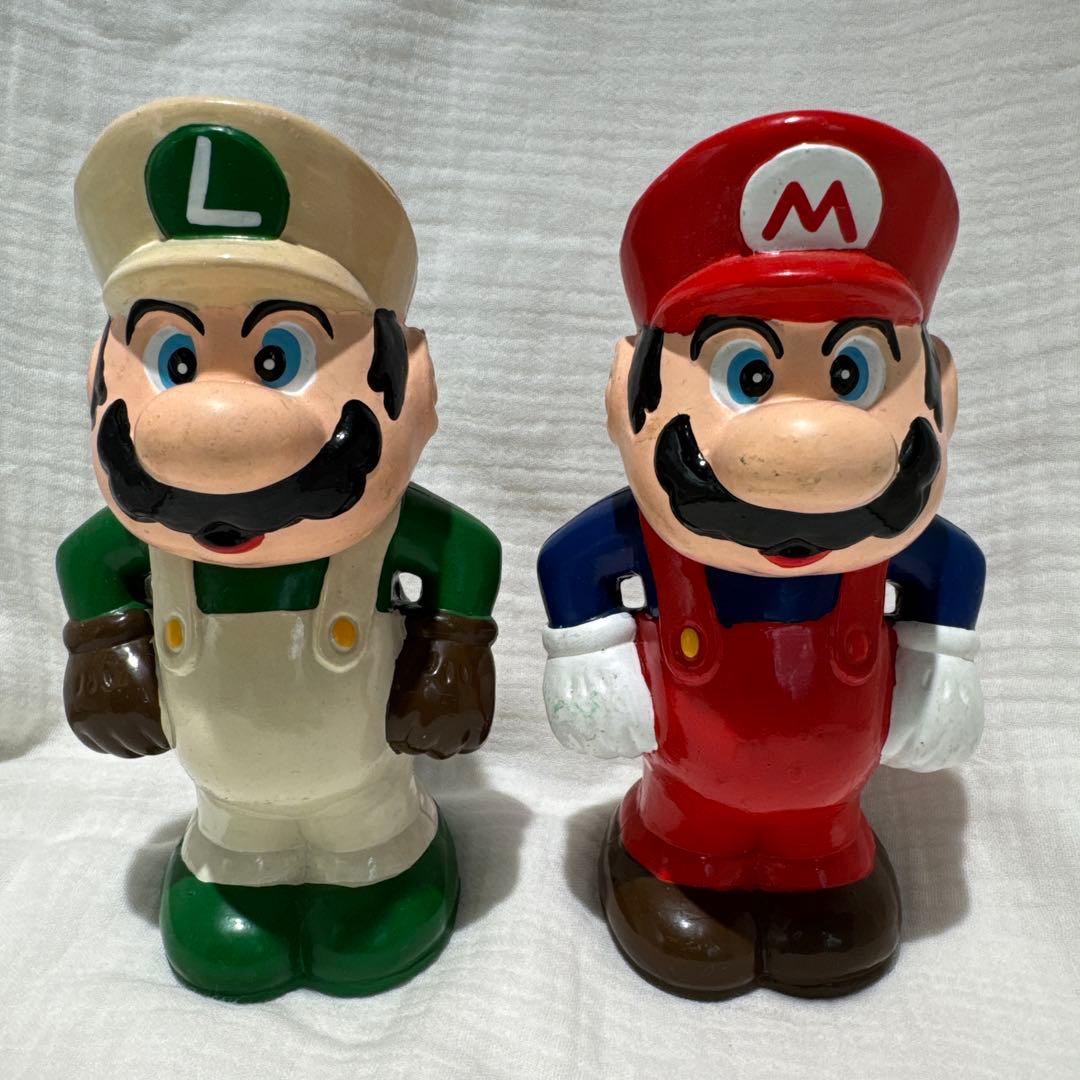 1988年　マリオ ルイージ コレクターバンク 15cm