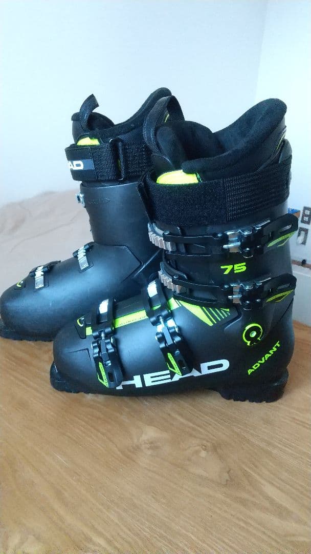 HEAD ADVANT 75 スキーブーツ ブラック/グリーン