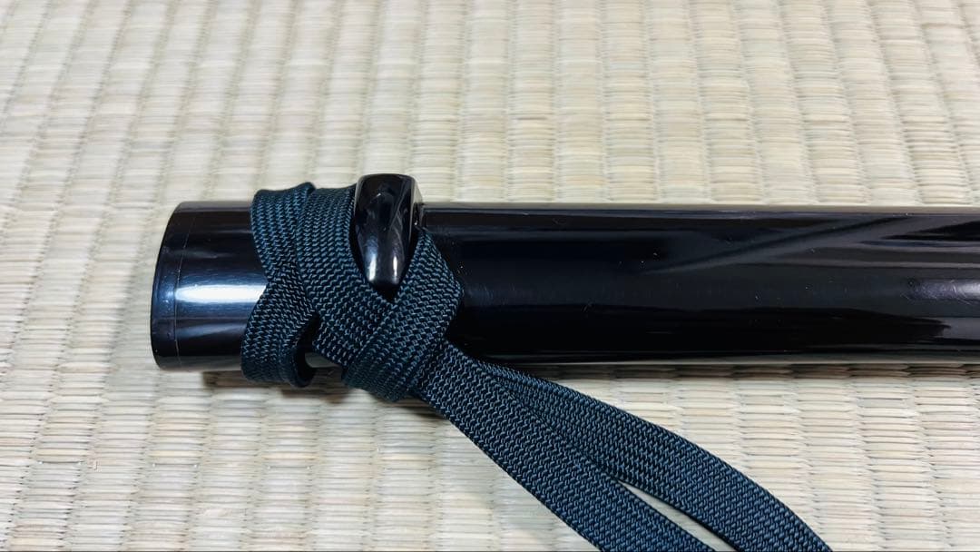 模造刀 拵え 短刀 二重刃文 御守刀 出鮫柄 儀礼刀 居合刀 251012-2