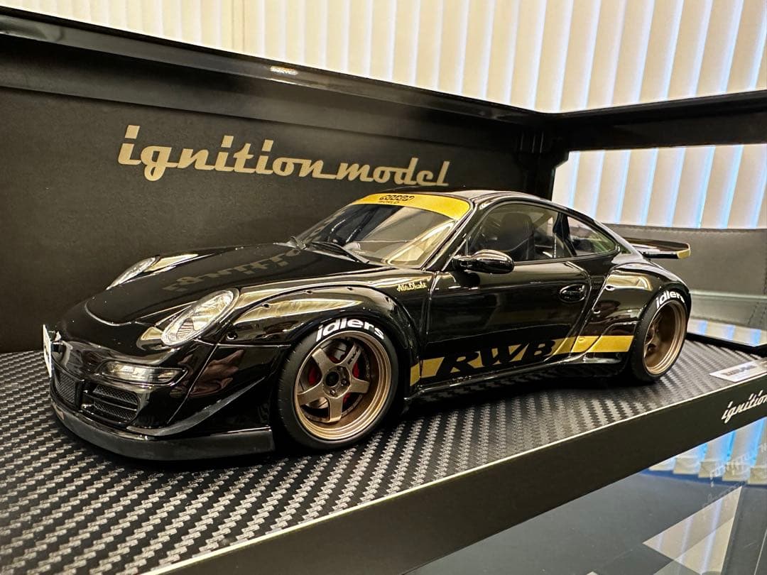 RWB997 Ignition Model ブラック1/18