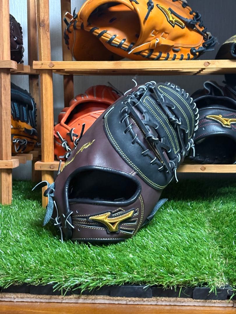 ミズノプロ　オーダー　軟式用　ファーストミット　匠仕上げ　実戦未使用品 一塁手用