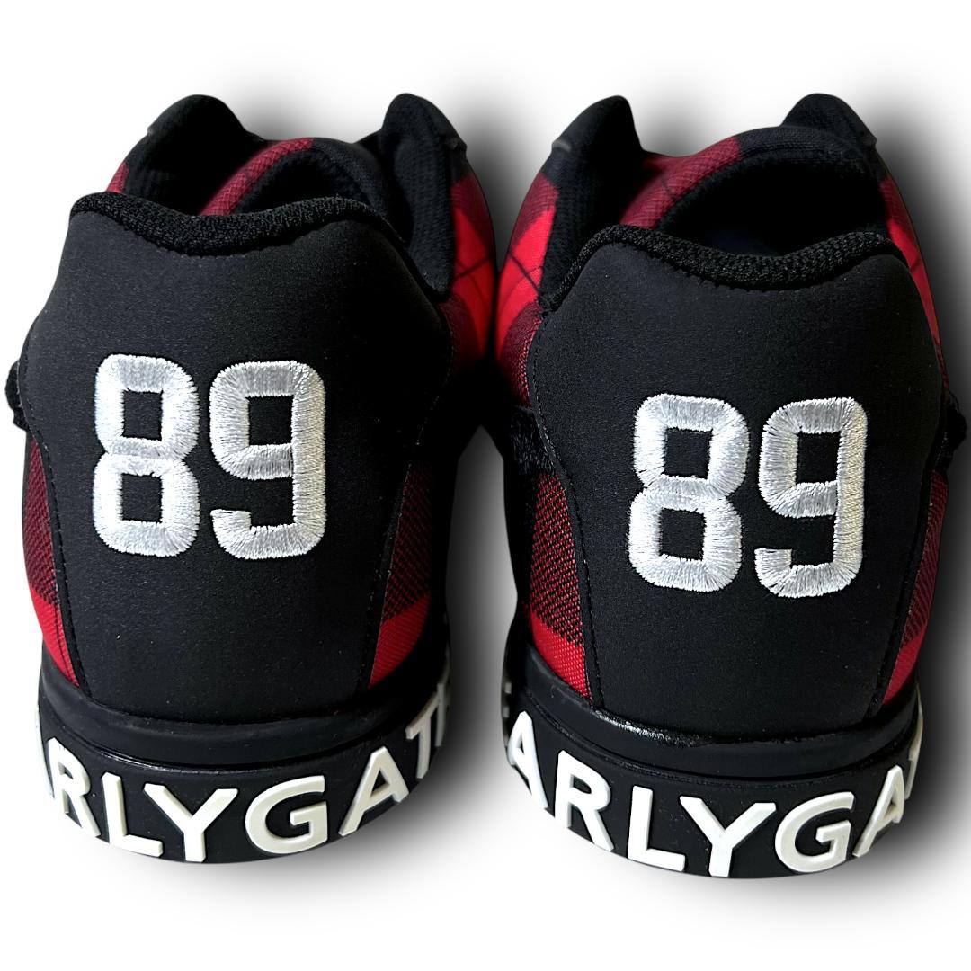 25cm パーリーゲイツ バッファローチェックゴルフシューズ ユニセックスモデル