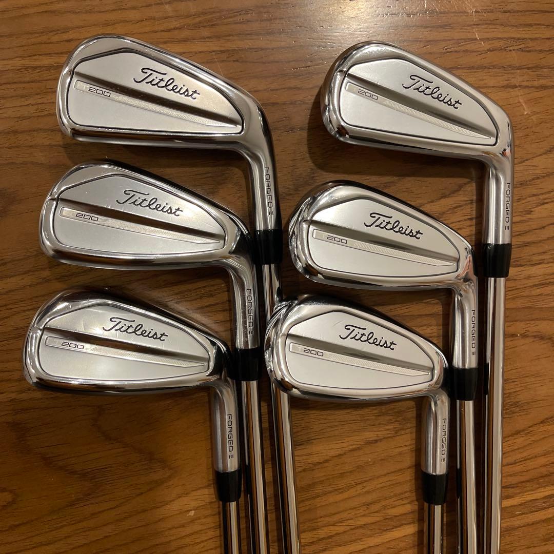 T200 2023 6I-P,48 タイトリストアイアンセット　美品