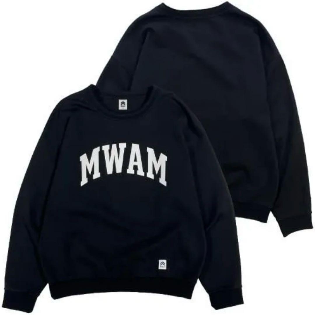 MWAM クルーネックセーター ブラック