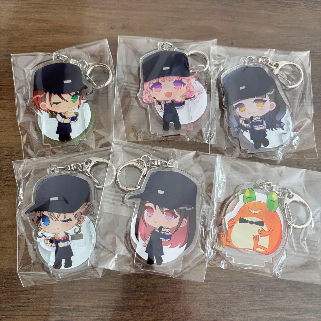 前橋ウィッチーズ　　ミニソフ　コラボ　アクリルキーホルダー　コンプリート