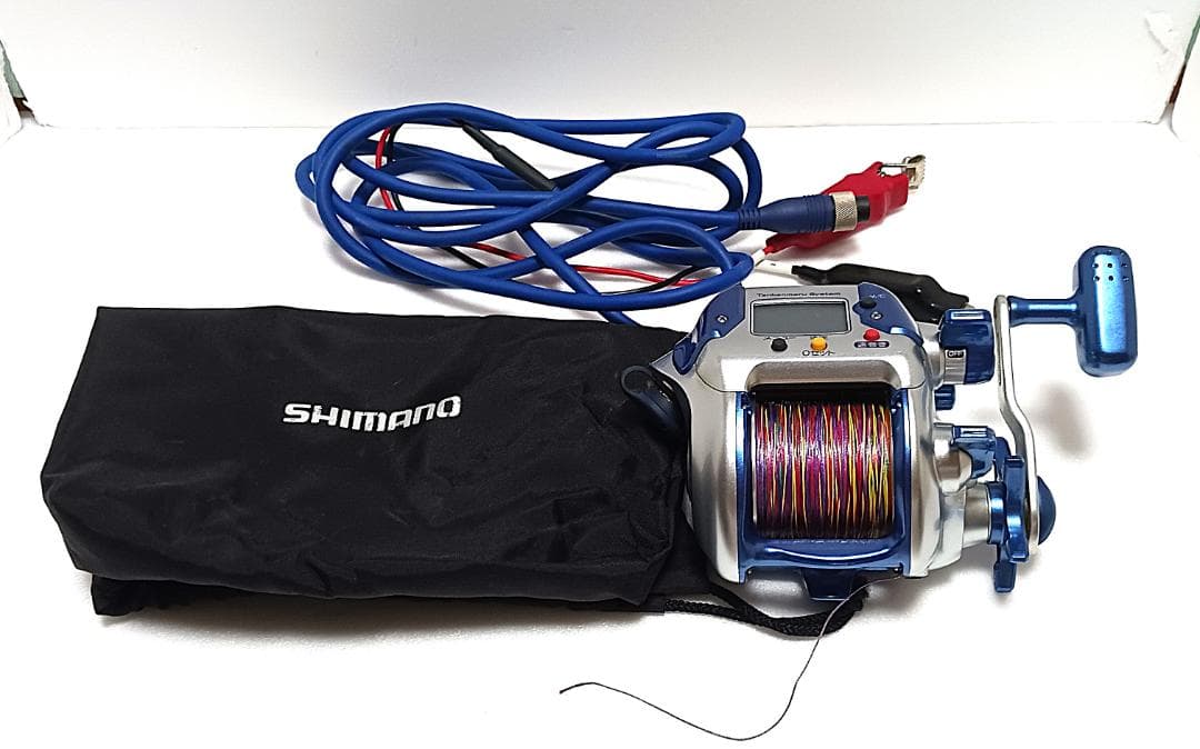 【動作確認済】シマノ 04 電動丸 3000H 電動リール ケーブル 付き