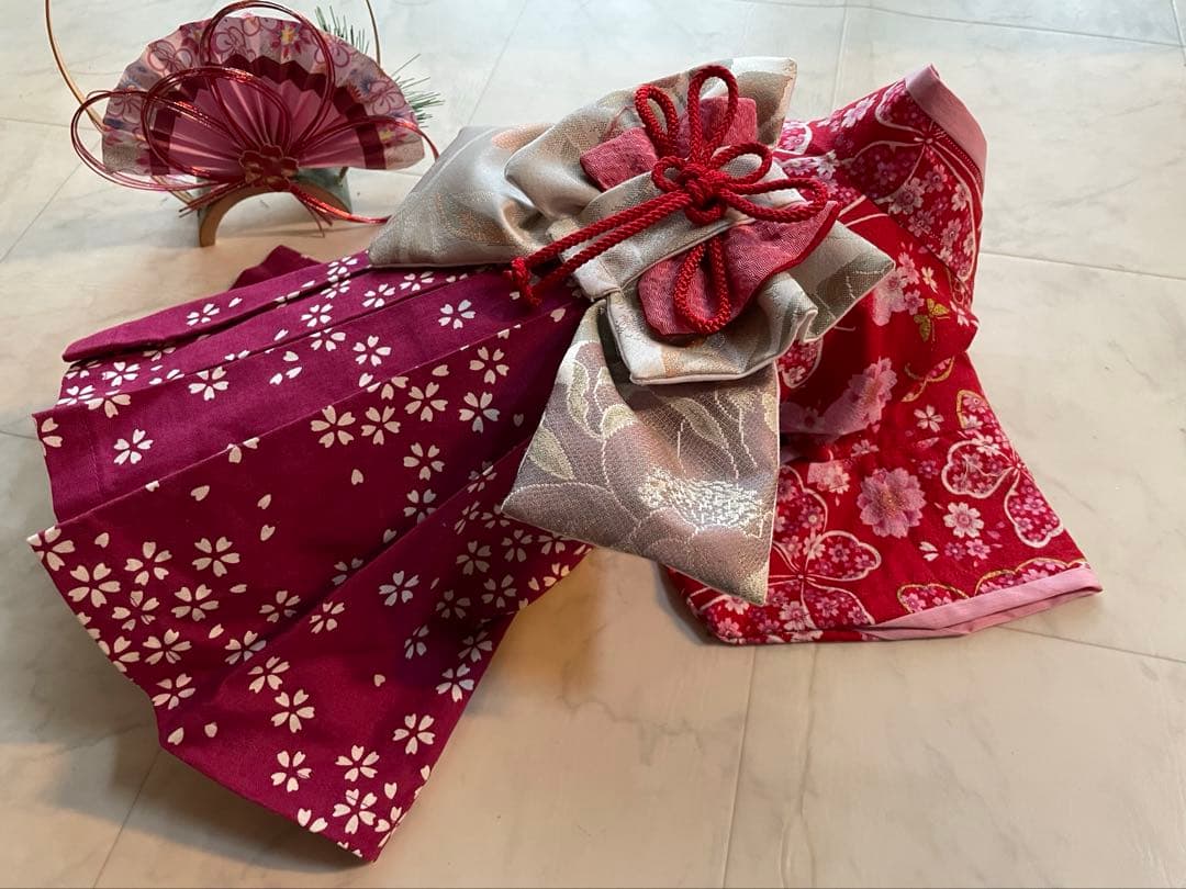 夢夢さん専用　わんちゃんの袴の着物　オーダー　２着