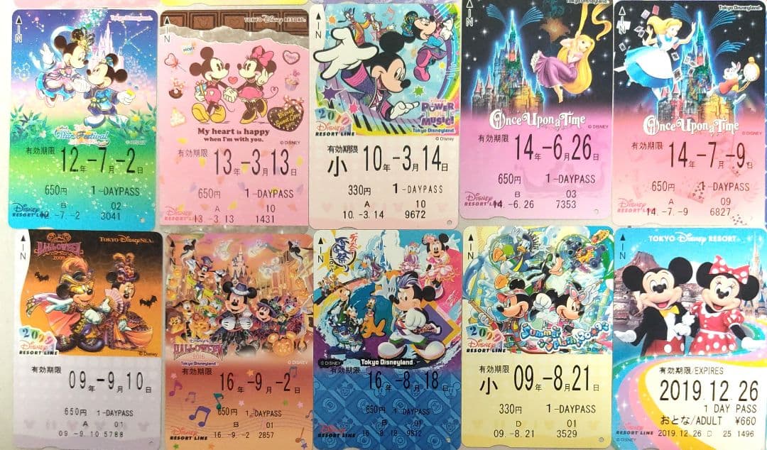 ディズニー リゾートライン パスポート コレクション