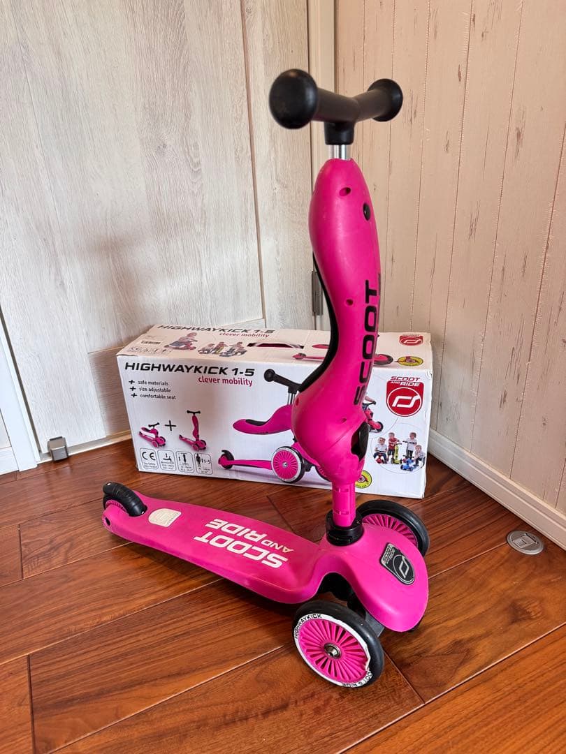 Scoot and Ride Highwaykick 1-5 ピンク