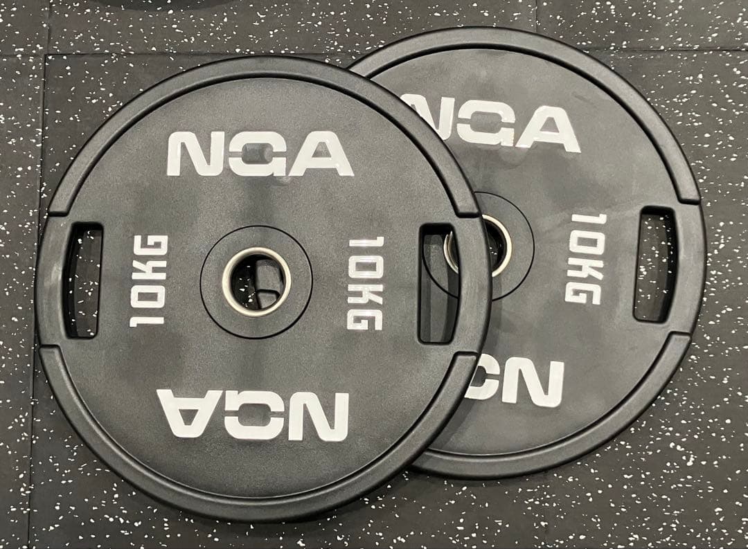 NGA ウレタンオリンピックプレート 10kg2枚セット