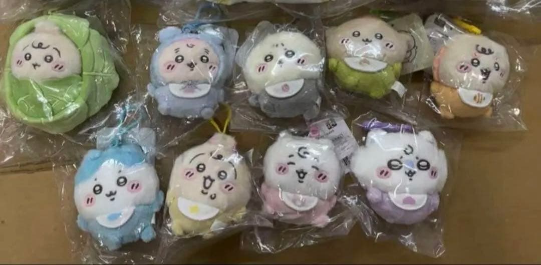 新品ちいかわベビー マスコット　ぬいぐるみ　全種類　コンプリートセット　9点