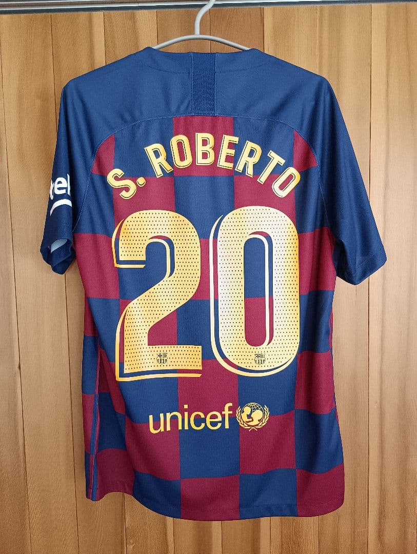 [正規品] FCバルセロナ ユニフォーム 19-20 #20 S.ROBERTO