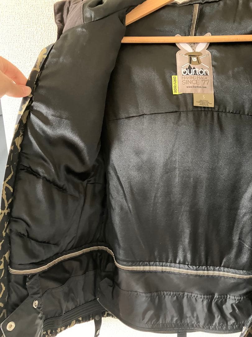 BURTON レディース スノーボードウエア 上下 グローブ付き